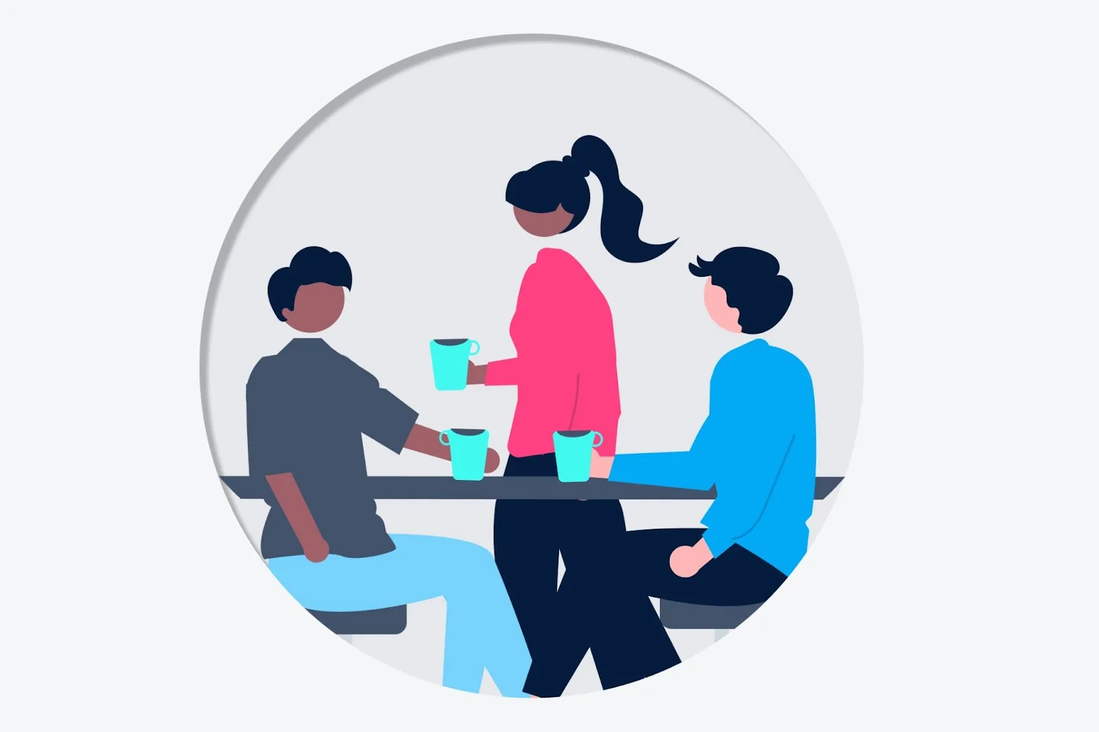 Interviewing a candidate for a shed business role