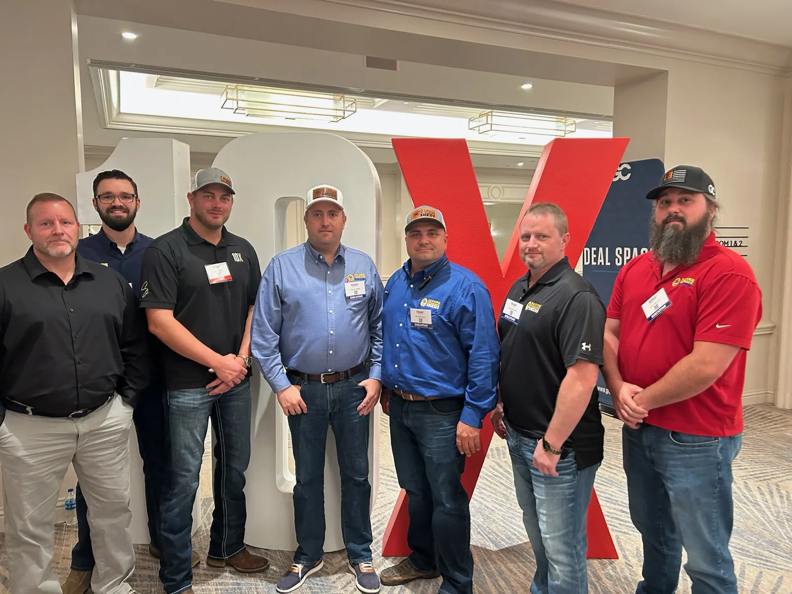 The Secure Storage Sheds team, now providing full-time jobs for 18 families