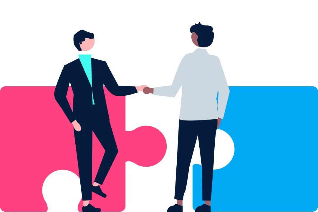 Strategic partnerships sharing expenses and resources to launch a shed business