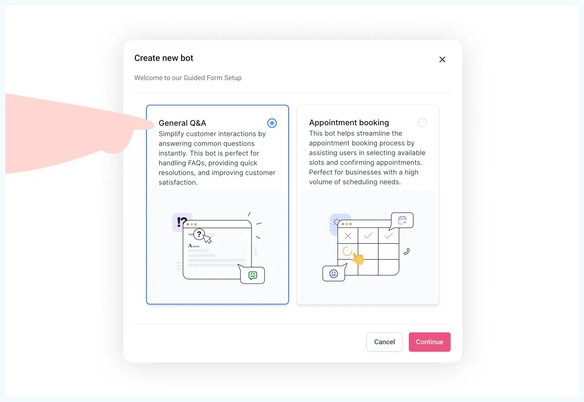 Creating a new Conversational AI bot in Shed Suite CRM