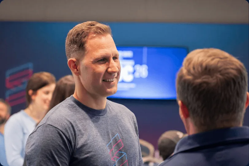 A Shed Suite client at the annual user conference